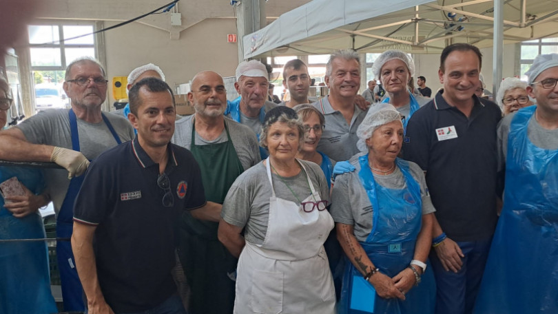Esercitazione di Protezione Civile: sopralluogo dei vertici della Regione Piemonte